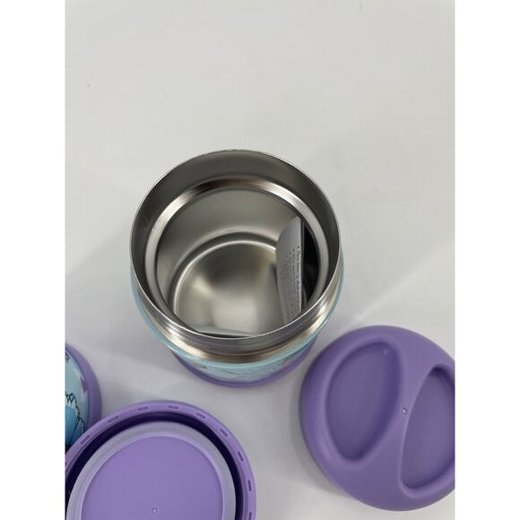 2 Pottery Barn Kids Hot & Cold Container Thermos 10 Oz Lunch Soup Butterflies - Picture 4 of 5